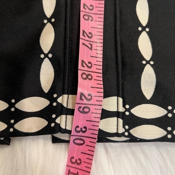 TRACEY REESE New York strapless BOW dress black & tan form fitting sexy medium - Picture 7 of 7